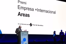 Areas, recognized as the 'Most International Company' at the Empresa del Año Awards